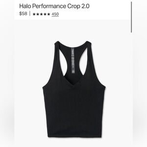 Vuori Black Sleeveless Top